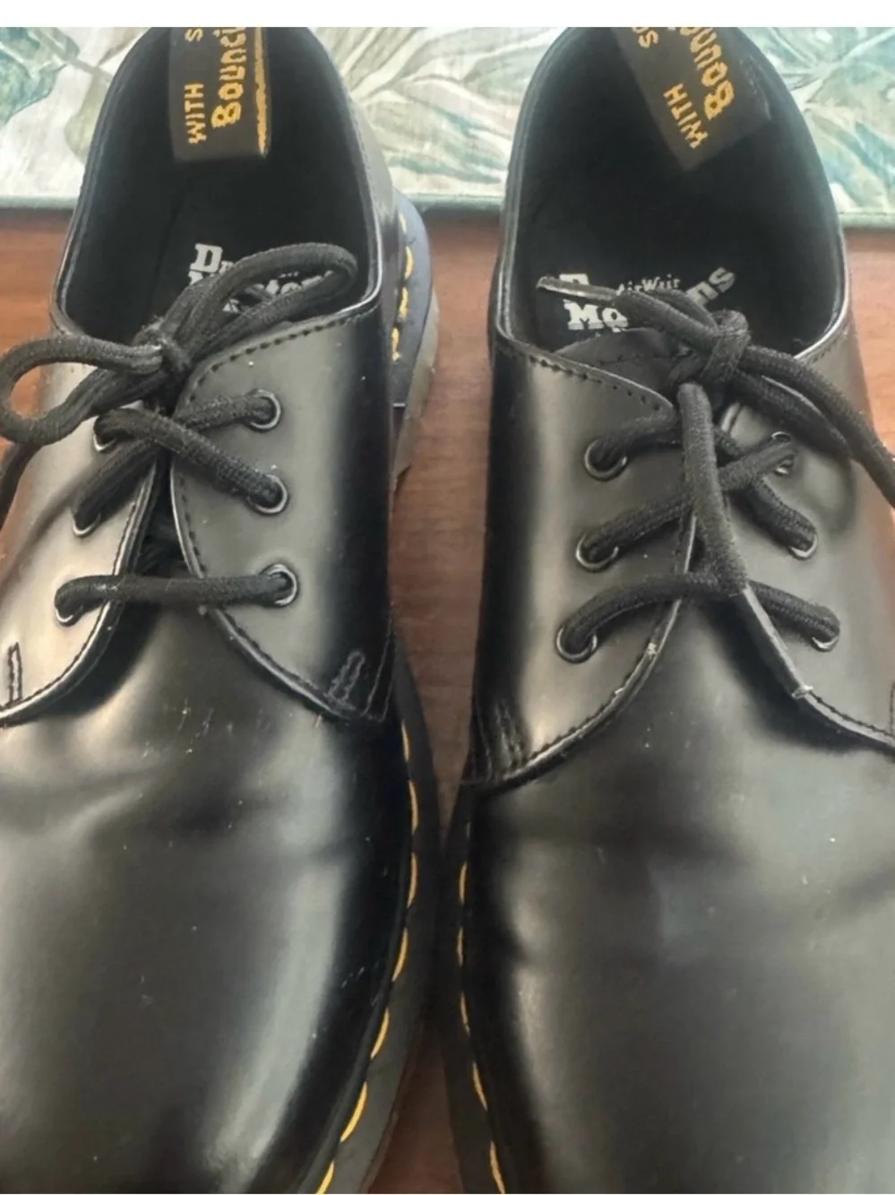 Dr. Martens 1461 Iced Black Leather Oxfords Men’s 7 Women’s 8